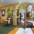 Galerie Hotel Leipziger Hof in Leipzig dining room with arched doorways and tables set for guests