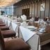Yangling International Conference & Exhibition Center Hotel in Xianyang conference dining room with long set table