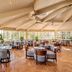 InterContinental Sanctuary Cove Resort in Hope Island dining room with large windows and garden views