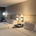 Wyndham Garden Lake Guntersville room with two beds and lake view in Guntersville