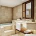 Grand Palladium Bavaro Suites Resort & Spa bathroom with soaking tub and vanity in Punta Cana