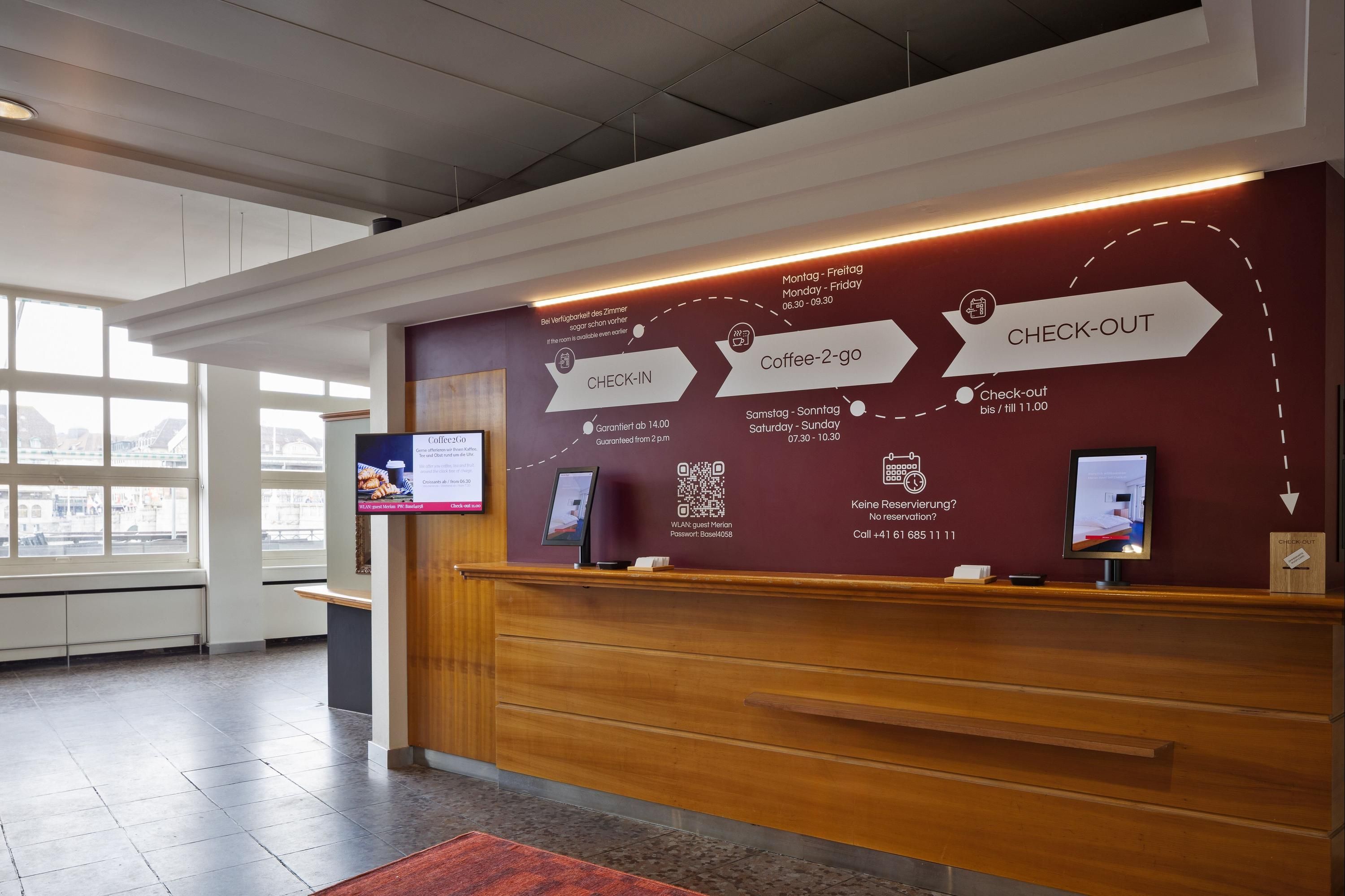Front desk