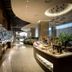 Novotel Ambassador Suwon buffet restaurant interior with modern dining stations in Suwon