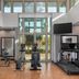 Hyatt House Emeryville/San Francisco Bay Area gym with treadmills, bikes and floor-to-ceiling windows