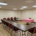 Floral Park Motor Lodge meeting room in Queens with U-shaped tables and chairs