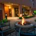 Courtyard by Marriott Cincinnati North at Union Centre in West Chester courtyard fire pit seating area