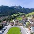 Hotel Panorama in Finkenberg with mountain and village views from above