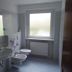 Pension Sonnalp bathroom in Ortisei with sink, bidet, toilet and frosted window