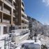 Hotel And Spa Falkensteinerhof in Rio di Pusteria with snowy mountain and pine views from a balcony