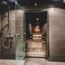 Solo Sokos Hotel Torni Tampere sauna and shower room in Tampere