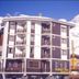 Hotel Sporting in Breuil-Cervinia with balconies and Matterhorn mountain backdrop