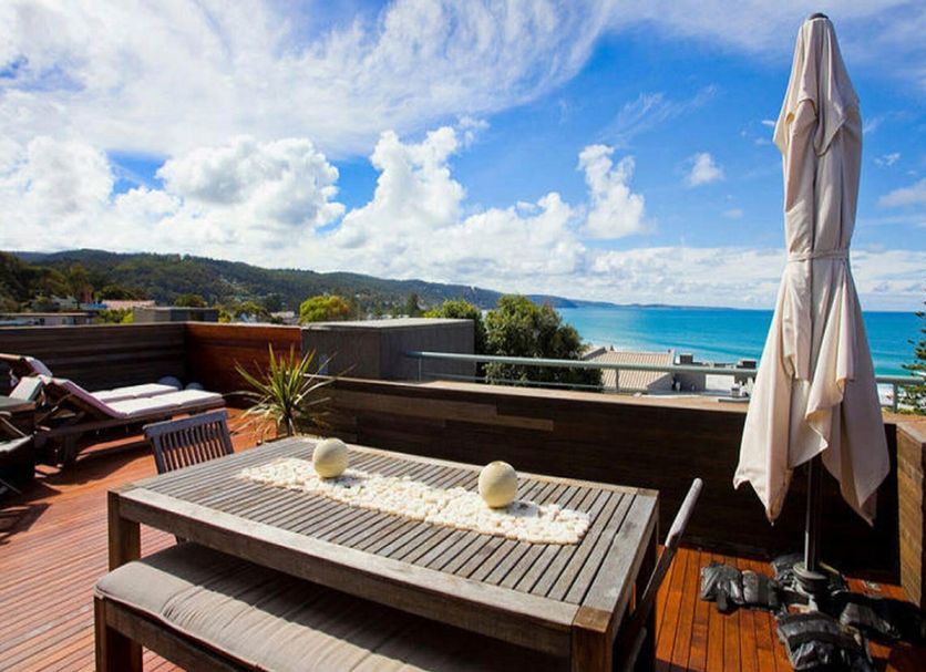 Cumberland Lorne Resort in Lorne with balcony seating and panoramic ocean view