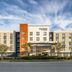 Fairfield Inn & Suites by Marriott Tampa Westshore/Airport exterior in Tampa with blue sky