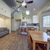 Seashell Village Resort Port Aransas kitchen suite with living room and dining area