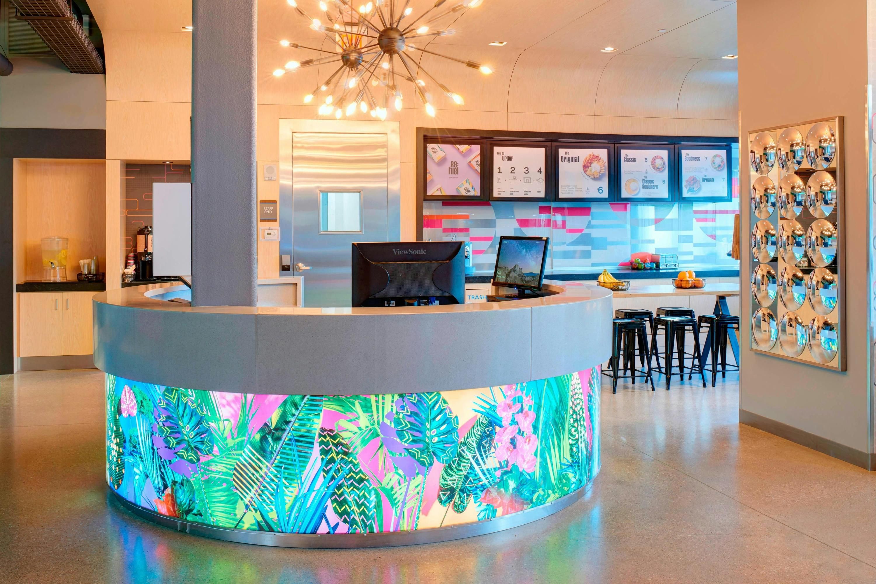 Front desk