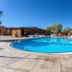 Kasbah Tizzarouine in Boumalne Dadès with an outdoor swimming pool and sun loungers