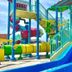 Hotel Cristal Praia Resort & Spa in Vieira de Leiria with colorful outdoor water slides