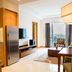 Oakwood Residence Kapil Hyderabad apartment with kitchen, living area and balcony city view in Hyderabad