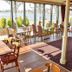 Wherry Hotel in Lowestoft dining room with large windows and waterfront views