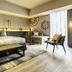 Tokyo Bay Shiomi Prince Hotel in Tokyo guest room with two beds, sofa seating, and large window
