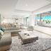 Iraph Sui, A Luxury Collection Hotel, Miyako Okinawa lounge with ocean view and floor-to-ceiling windows