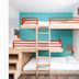 hotelF1 Aix en Provence Sainte Victoire in Meyreuil, bunk-bed room with ladder and single beds
