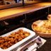 Super Hotel Jr Ueno Iriyaguchi Tokyo breakfast buffet with fried chicken, pastries and bread