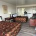 Point 1 Resort & Motel in Westerly room with two beds, kitchenette, and TV