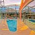 The Welcombe Hotel, Stratford-upon-Avon: indoor pool in a glass-roofed atrium