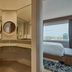 Grand Fiesta Americana Guadalajara Country Club bathroom vanity with large mirror and city view
