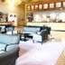 Four Points by Sheraton Offenbach Plaza lobby lounge with seating and bar in Offenbach am Main