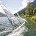 Family & Sporthotel Kärntnerhof in Bad Kleinkirchheim: windsurfer on a mountain lake