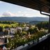 Vier Jahreszeiten Am Schluchsee terrace with lake and mountain views over Schluchsee