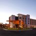 Fairfield Inn by Marriott Inn & Suites Wheeling at The Highlands exterior in Triadelphia at dusk
