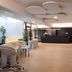 The Central Kirchberg - Smart Aparthotel lobby in Luxembourg with modern seating and reception desk