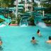 Fontana Hot Spring Leisure Parks in Angeles City with a water slide pool and swimmers