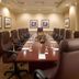 DoubleTree by Hilton Hotel Sunrise - Sawgrass Mills conference room with long meeting table and leather chairs
