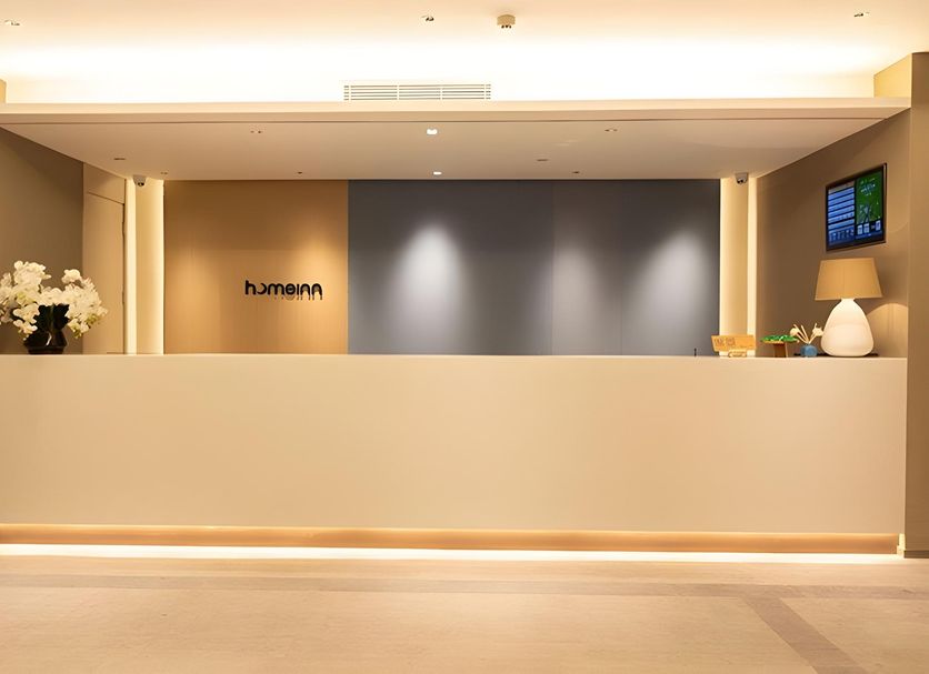 Home Inn Neo Wuxi Xihu East Road Dongting lobby reception desk in Wuxi