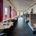 Hotel-Resort Waldachtal dining room with booth seating and large windows in Waldachtal