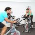 Caro Horoscop Hotel Bucharest fitness room with guests using stationary bikes