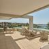 InterContinental Sydney Coogee Beach by IHG terrace with loungers and ocean views in Sydney