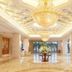 Guanyuan Liusu Hotel Suzhou lobby with grand chandeliers and polished marble floor