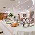 Europa Stabia Hotel in Castellammare di Stabia breakfast buffet with chafing dishes and seating area