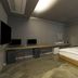 Daegu Dongdaegu H Hotel, Daegu: guest room with bed, desk, and wall-mounted TV