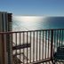 Shores of Panama Resort balcony with ocean view in Panama City Beach
