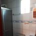 Pousada Ilha Morena bathroom in Florianopolis with shower, toilet, and sink