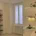 Mamma Ciccia in Mandello del Lario, kitchenette with sink, cabinets, shelves and window