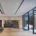 Hanting Hotel Nanjing Hunan Road lobby with bookshelf wall, seating, and glass entrance in Nanjing