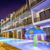 The Velo's Hotel And Bmx Pump Track in Aranyaprathet with illuminated outdoor pool and modern balcony rooms