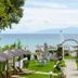 Georgalas Sun Beach Resort in Nea Kallikratia with beach loungers, parasols and sea view